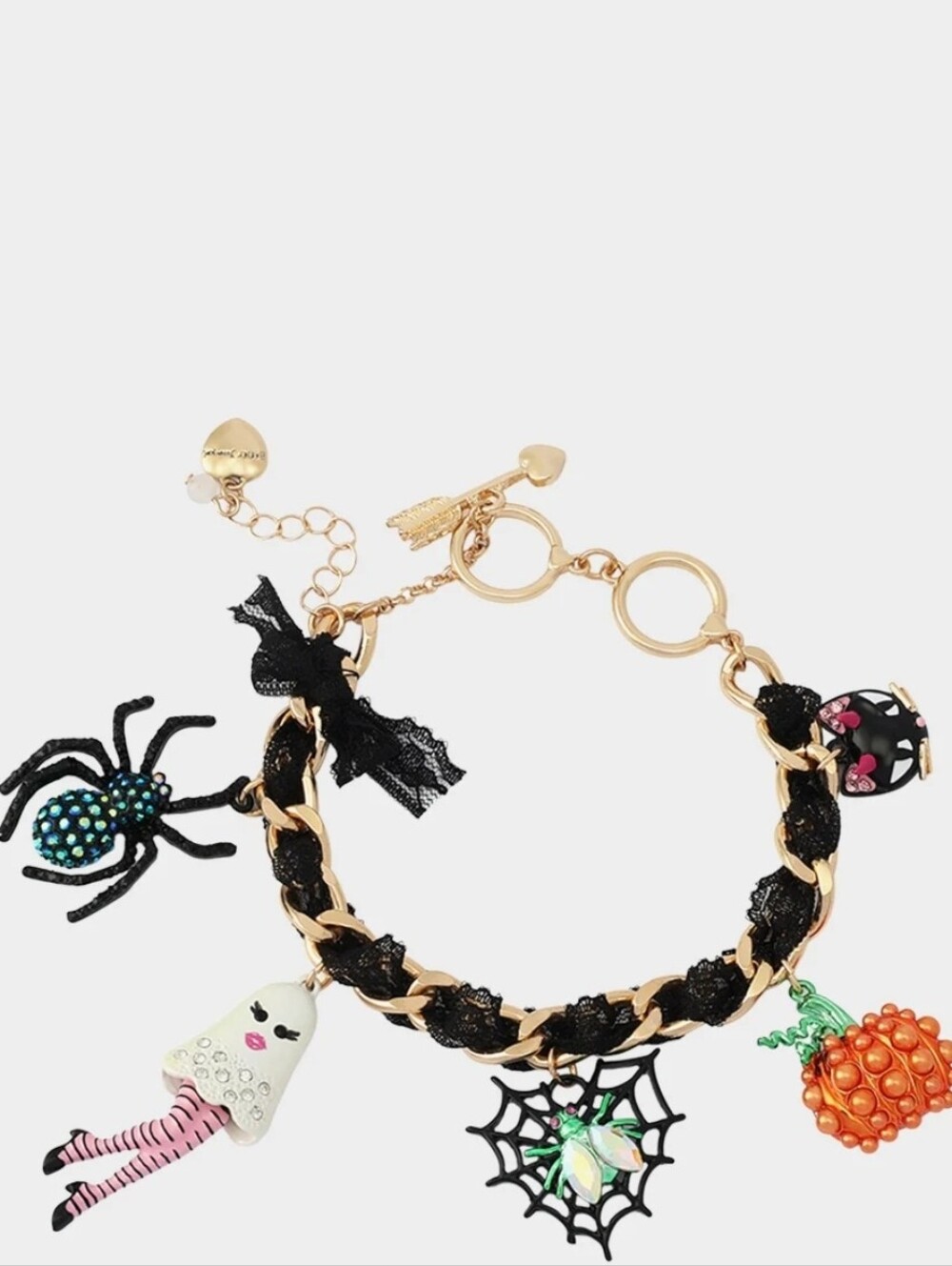 🎃▪️Betsey Johnson▪️ Boojeee Charm Toggle Halloween (2026 Release  Bracelet